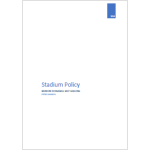 BDA Stadium Policy East Geelong 2019 Thumb